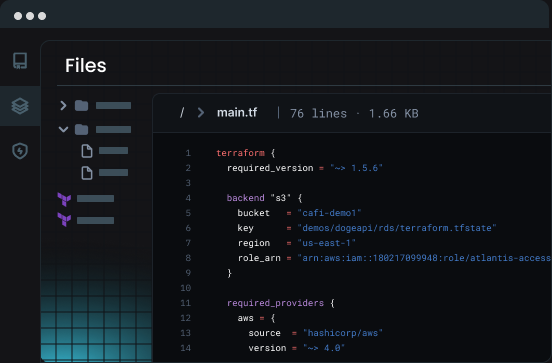 Platform UI graphic